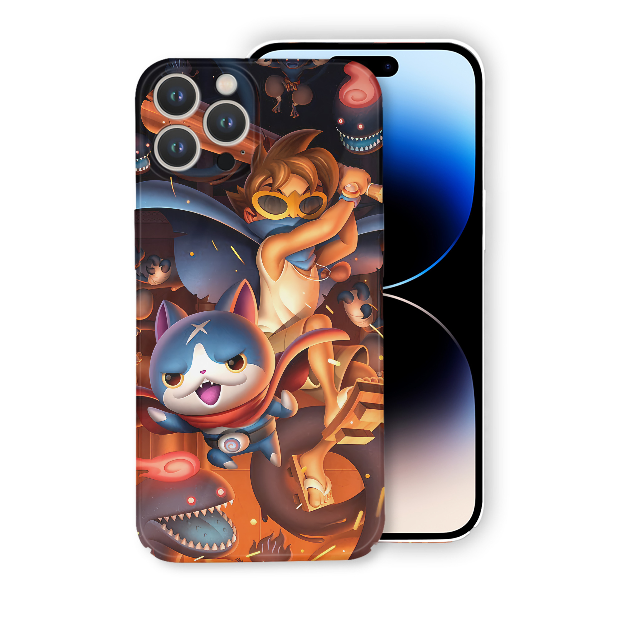 （画像用） 妖怪ウォッチ Yo-kai Watch 【iPhone 14シリーズ対応】ハードケース